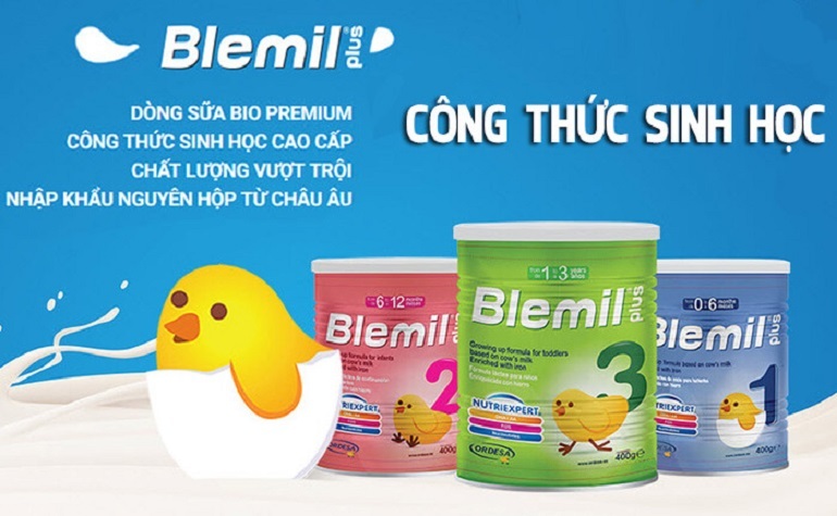 Sữa blemil có tăng cân không