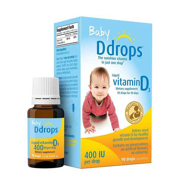 Vitamin d baby drops có tốt không